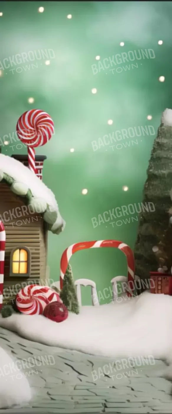 Christmas Town Iii 5’X12’ Ultracloth For Westcott X-Drop (60 X 144 Inch) Backdrop