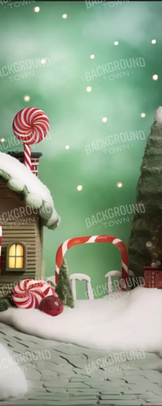 Christmas Town Iii 8’X20’ Ultracloth (96 X 240 Inch) Backdrop
