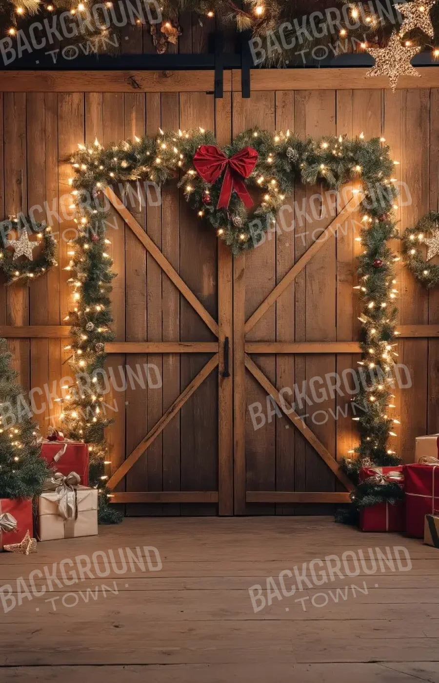 Christmas Tree Barn 9’x14’ UltraCloth (108 x 168 inch) Backdrop