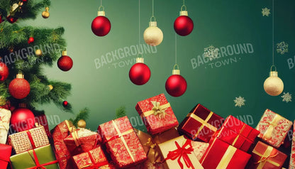 Christmas Wishes 14’X8’ Ultracloth (168 X 96 Inch) Backdrop