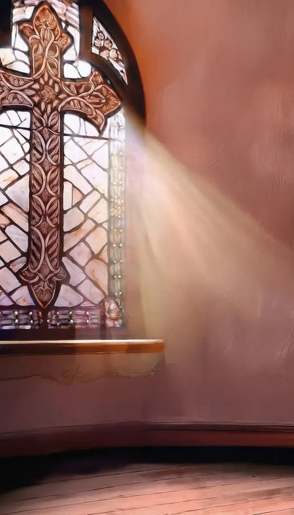 Church Window 8’x14’ UltraCloth (96 x 168 inch) Backdrop
