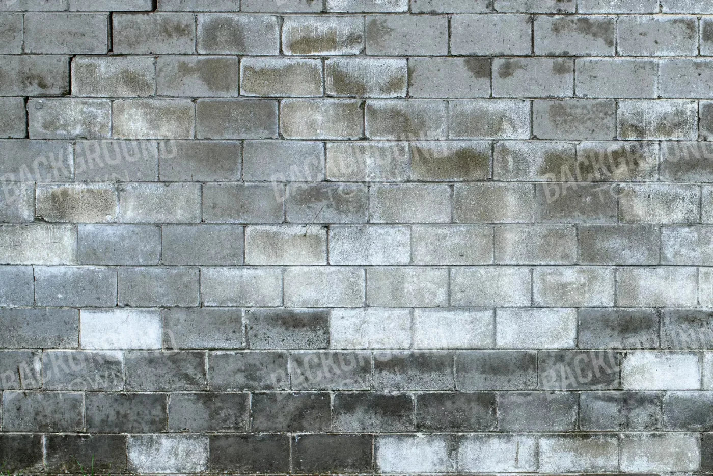 Cinder Block Wall 8X5 Ultracloth ( 96 X 60 Inch ) Backdrop