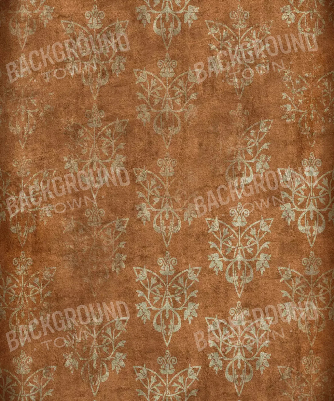 Brown Damask Backdrop for Photography