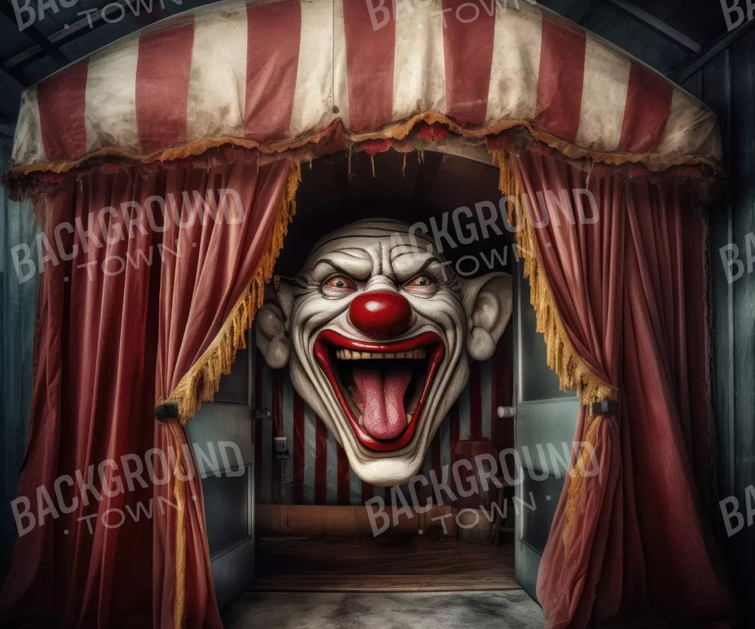 Circus Fright 5X42 Fleece ( 60 X 50 Inch ) Backdrop