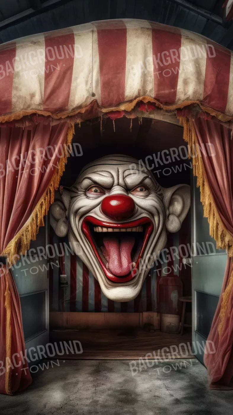 Circus Fright 8X14 Ultracloth ( 96 X 168 Inch ) Backdrop
