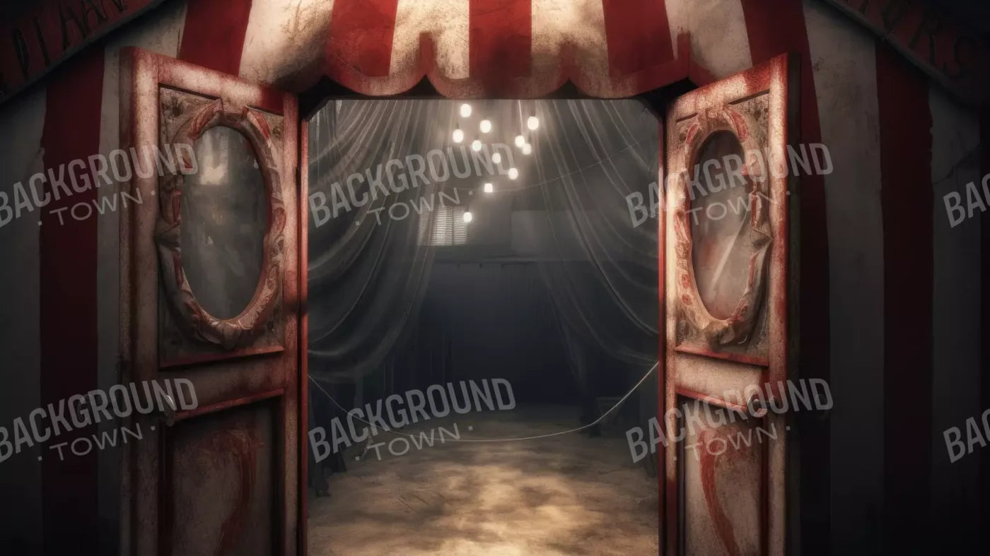 Circus Night 14X8 Ultracloth ( 168 X 96 Inch ) Backdrop