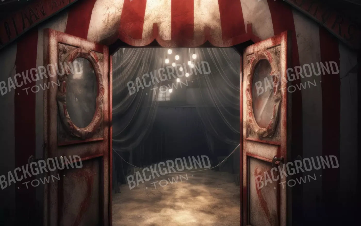Circus Night 14X9 Ultracloth ( 168 X 108 Inch ) Backdrop