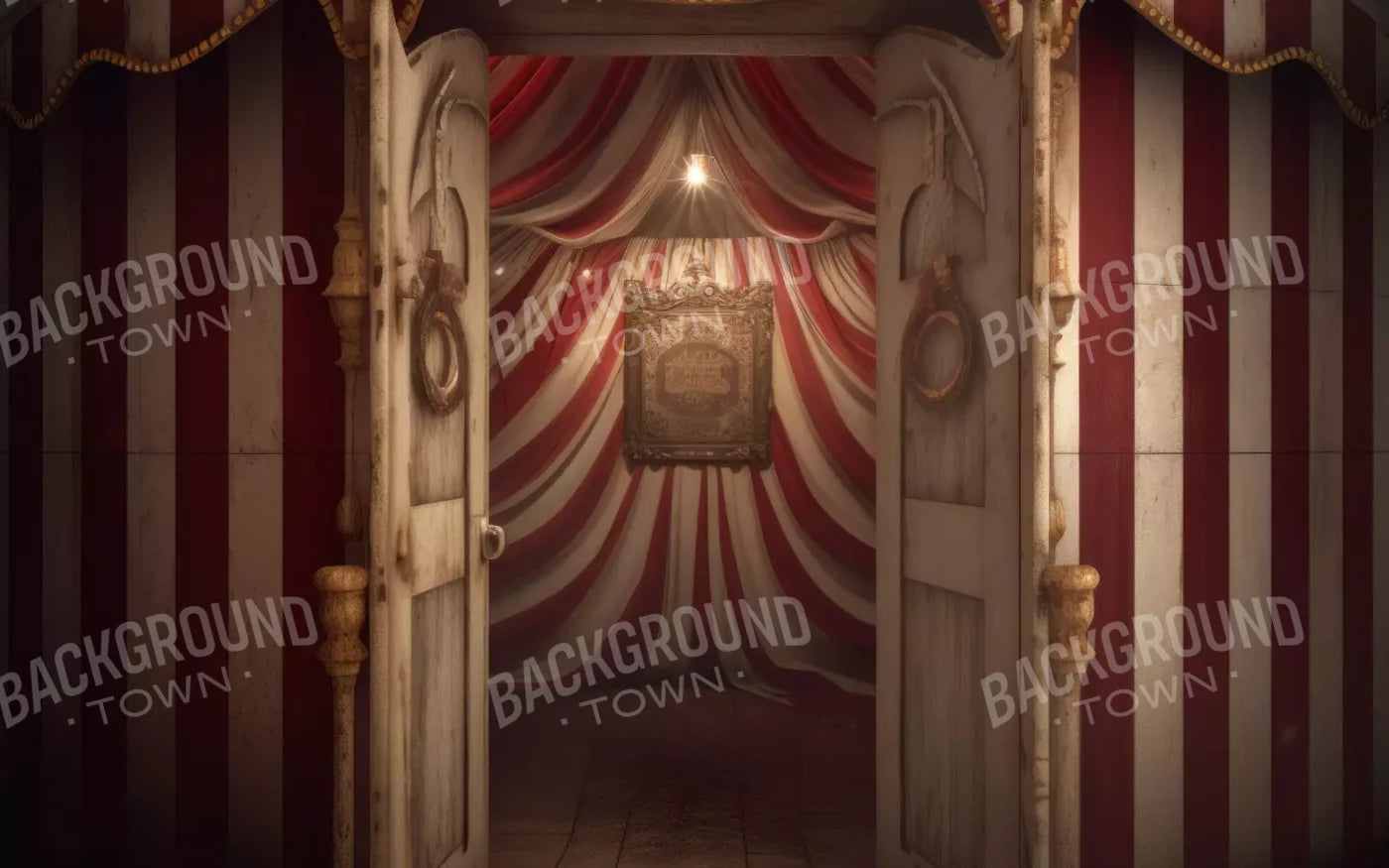 Circus Tent 14X9 Ultracloth ( 168 X 108 Inch ) Backdrop