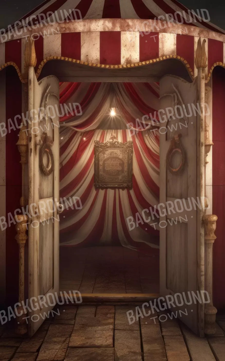Circus Tent 9X14 Ultracloth ( 108 X 168 Inch ) Backdrop