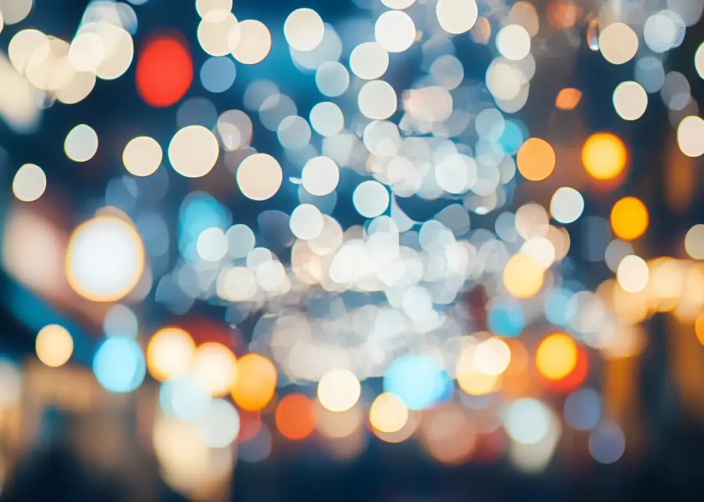 City Bokeh 7’X5’ Ultracloth (84 X 60 Inch) Backdrop