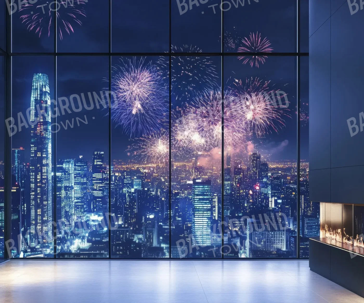 Cityscape Apartment 12’x10’ UltraCloth (144 x 120 inch) Backdrop