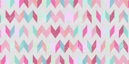 Claire Chevron 20X10 Ultracloth ( 240 X 120 Inch ) Backdrop
