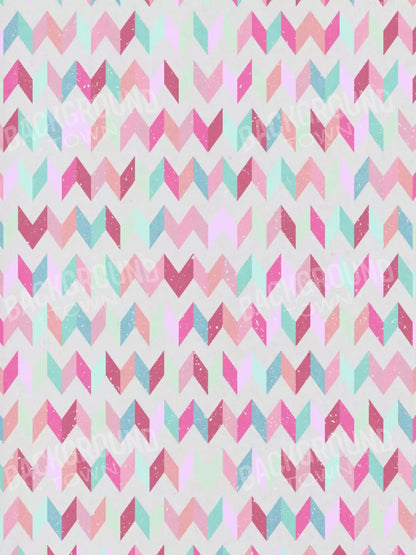 Claire Chevron 8X10 Fleece ( 96 X 120 Inch ) Backdrop