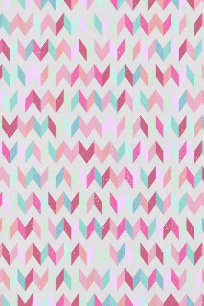 Claire Chevron 4X5 Rubbermat Floor ( 48 X 60 Inch ) Backdrop