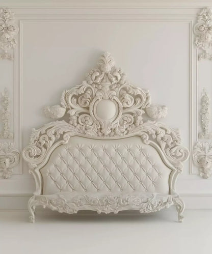 Classic Bedroom Wall 10’X12’ Ultracloth (120 X 144 Inch) Backdrop