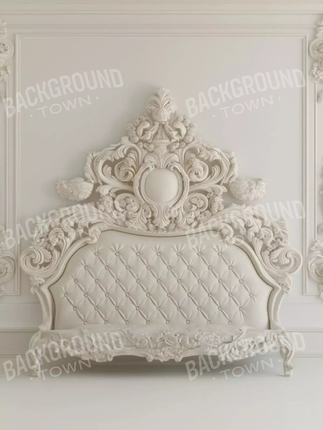 Classic Bedroom Wall 5’X6’8 Fleece (60 X 80 Inch) Backdrop