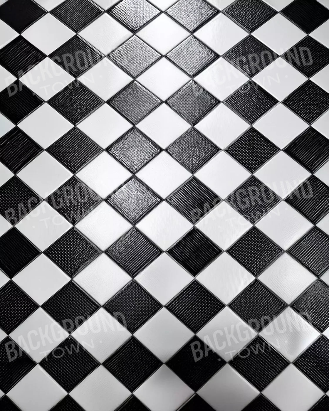 Classic Checkered Floor 8’X10’ Rubbermat (96 X 120 Inch)