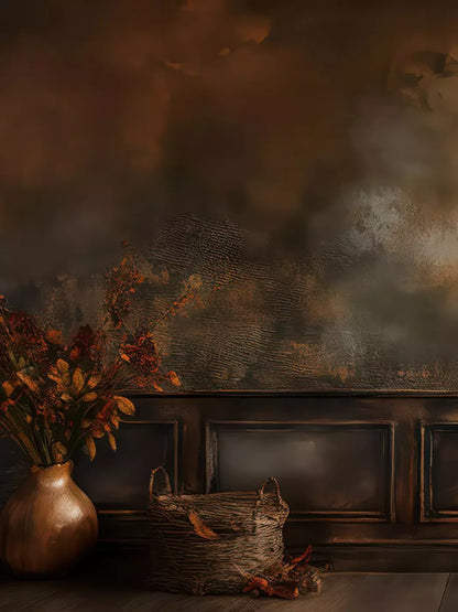 Classic Fireplace Wall 6’x8’ Fleece (72 x 96 inch) Backdrop