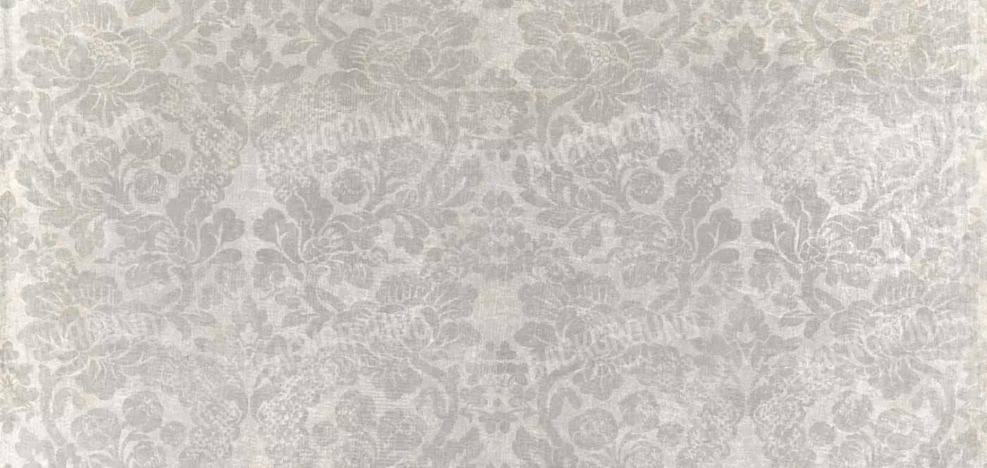 Classic Texture Warm Gray Damask 16X8 Ultracloth ( 192 X 96 Inch ) Backdrop