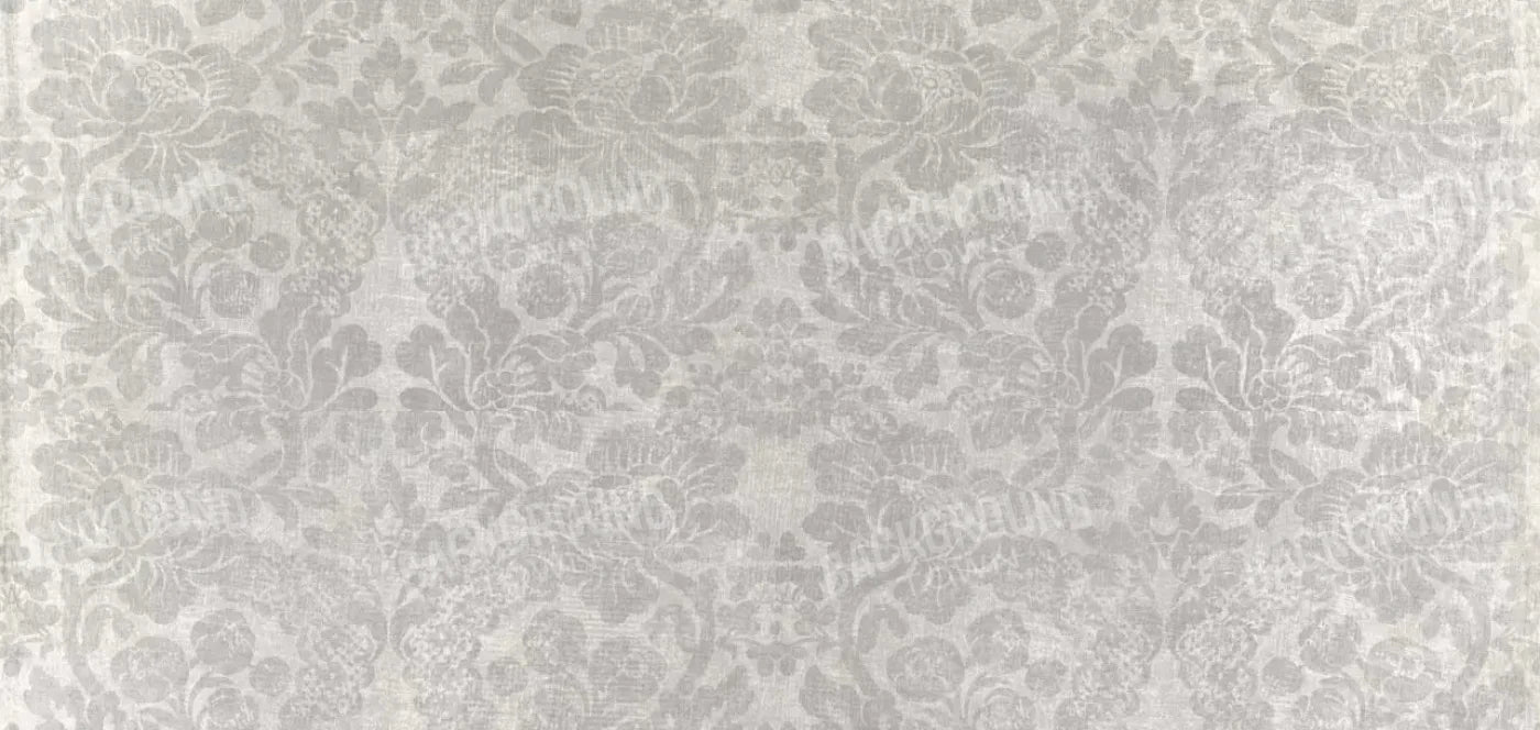 Classic Texture Warm Gray Damask 16X8 Ultracloth ( 192 X 96 Inch ) Backdrop