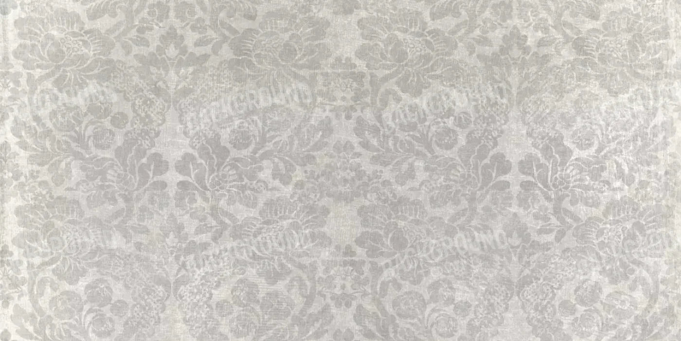 Classic Texture Warm Gray Damask 20X10 Ultracloth ( 240 X 120 Inch ) Backdrop