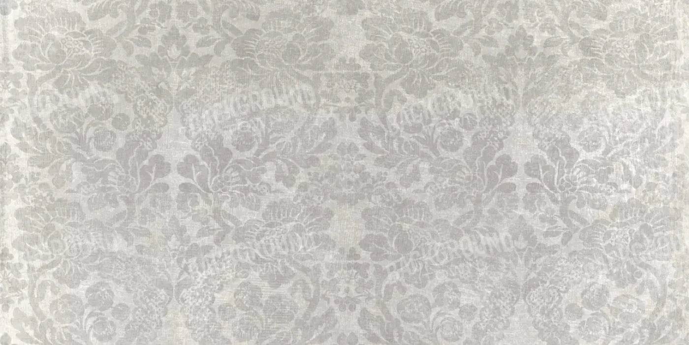 Classic Texture Warm Gray Damask 20X10 Ultracloth ( 240 X 120 Inch ) Backdrop