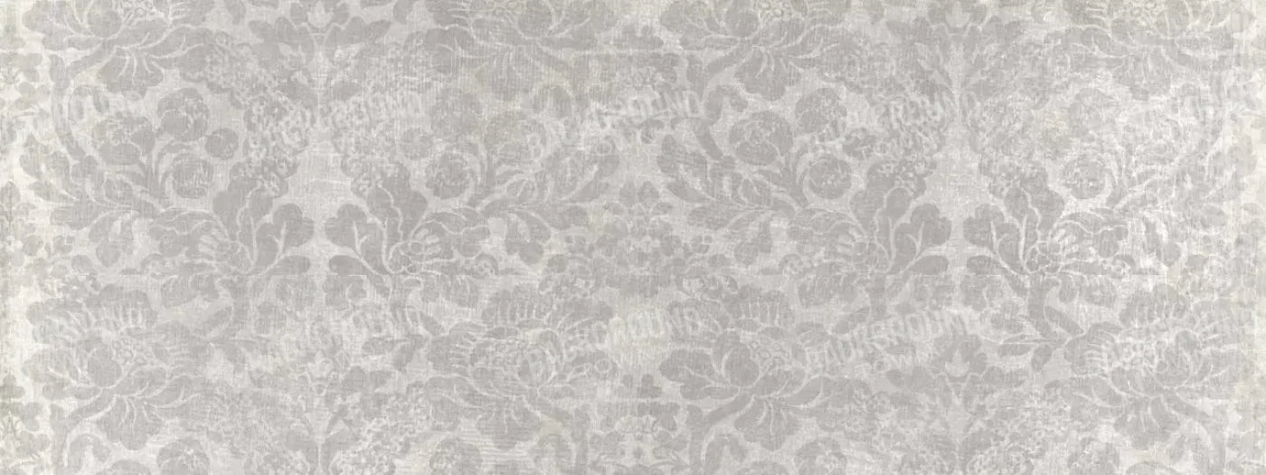 Classic Texture Warm Gray Damask 20X8 Ultracloth ( 240 X 96 Inch ) Backdrop