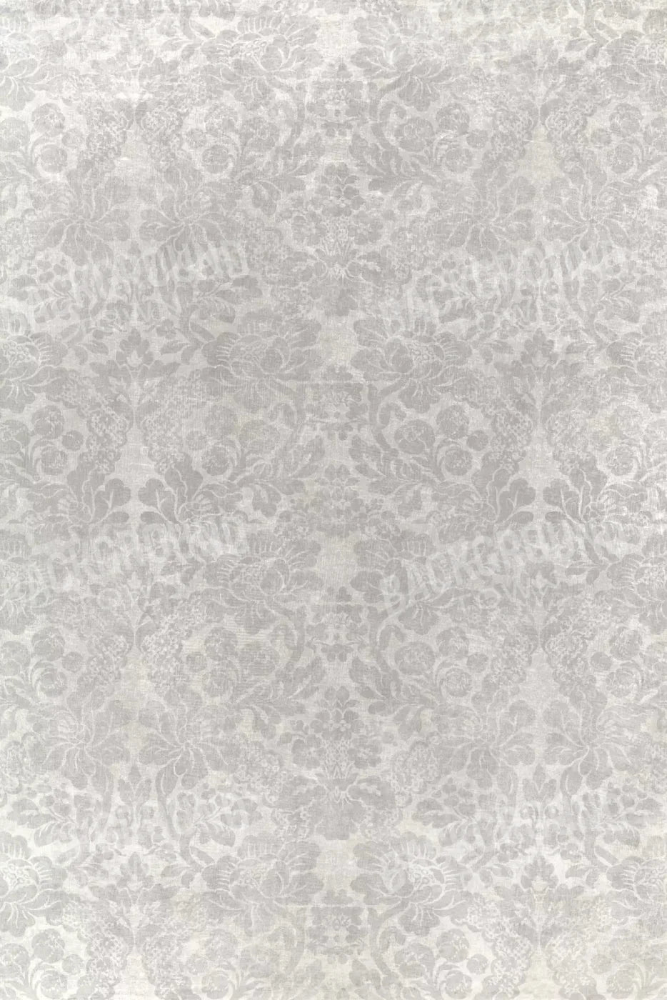 Classic Texture Warm Gray Damask 5X8 Ultracloth ( 60 X 96 Inch ) Backdrop