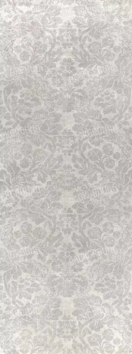 Classic Texture Warm Gray Damask 8X20 Ultracloth ( 96 X 240 Inch ) Backdrop