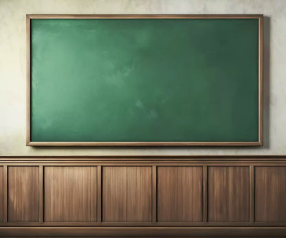 Classroom Chalkboard 12’X10’ Ultracloth (144 X 120 Inch) Backdrop