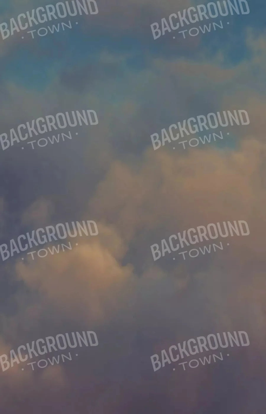 Clouds 2 8X12 Ultracloth ( 96 X 144 Inch ) Backdrop