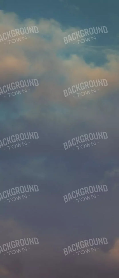 Clouds 1 5X12 Ultracloth For Westcott X-Drop ( 60 X 144 Inch ) Backdrop