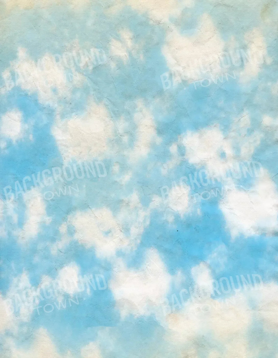 Cloudy 6X8 Fleece ( 72 X 96 Inch ) Backdrop