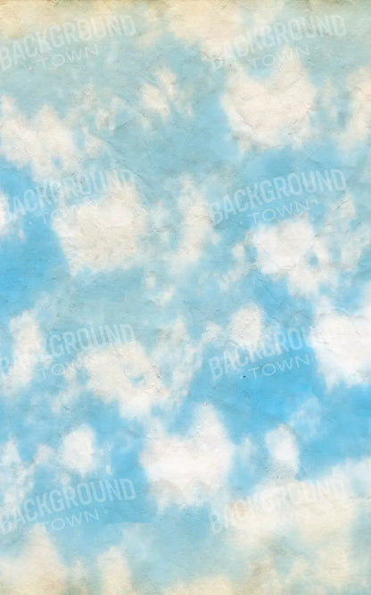 Cloudy 9X14 Ultracloth ( 108 X 168 Inch ) Backdrop