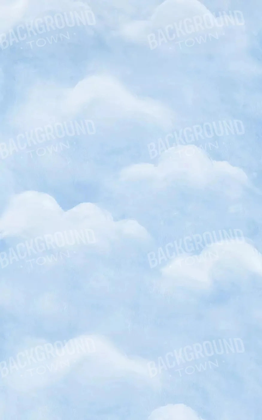 Cloudy Day 9X14 Ultracloth ( 108 X 168 Inch ) Backdrop
