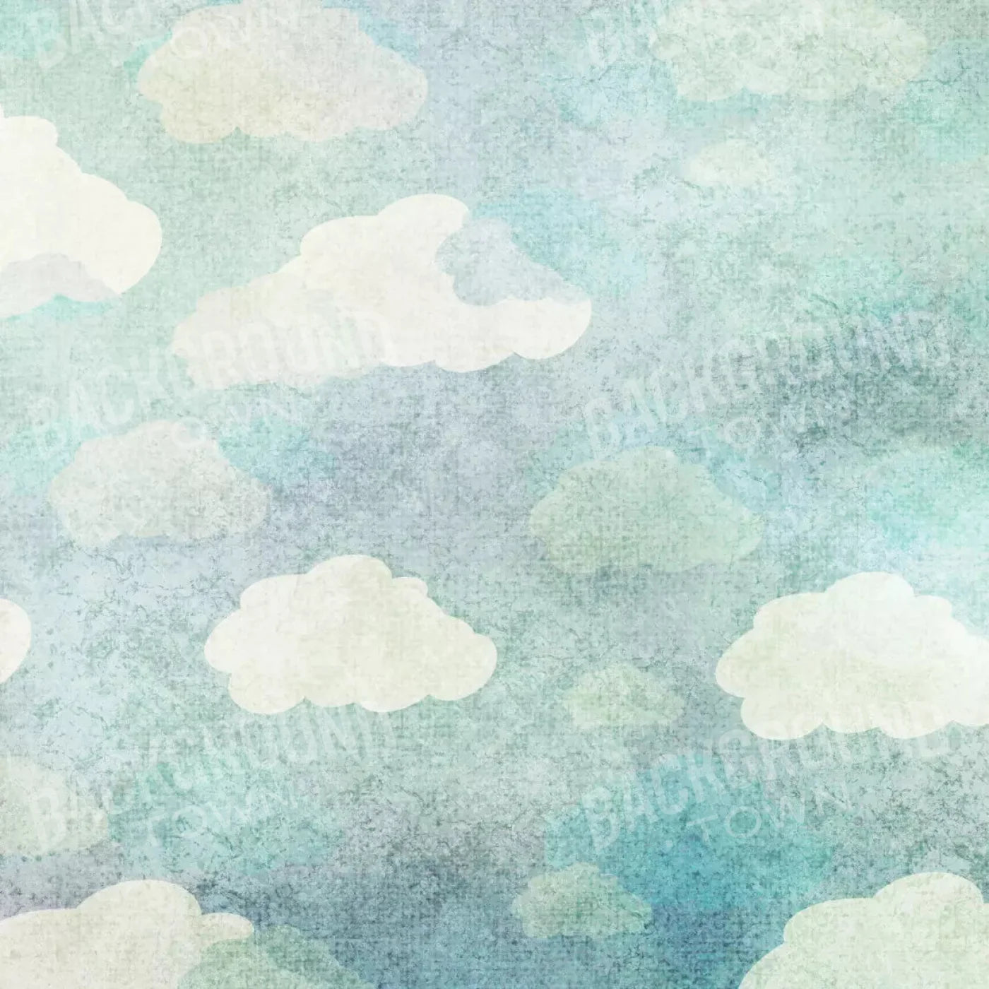 Cloudy Skies 10X10 Ultracloth ( 120 X Inch ) Backdrop