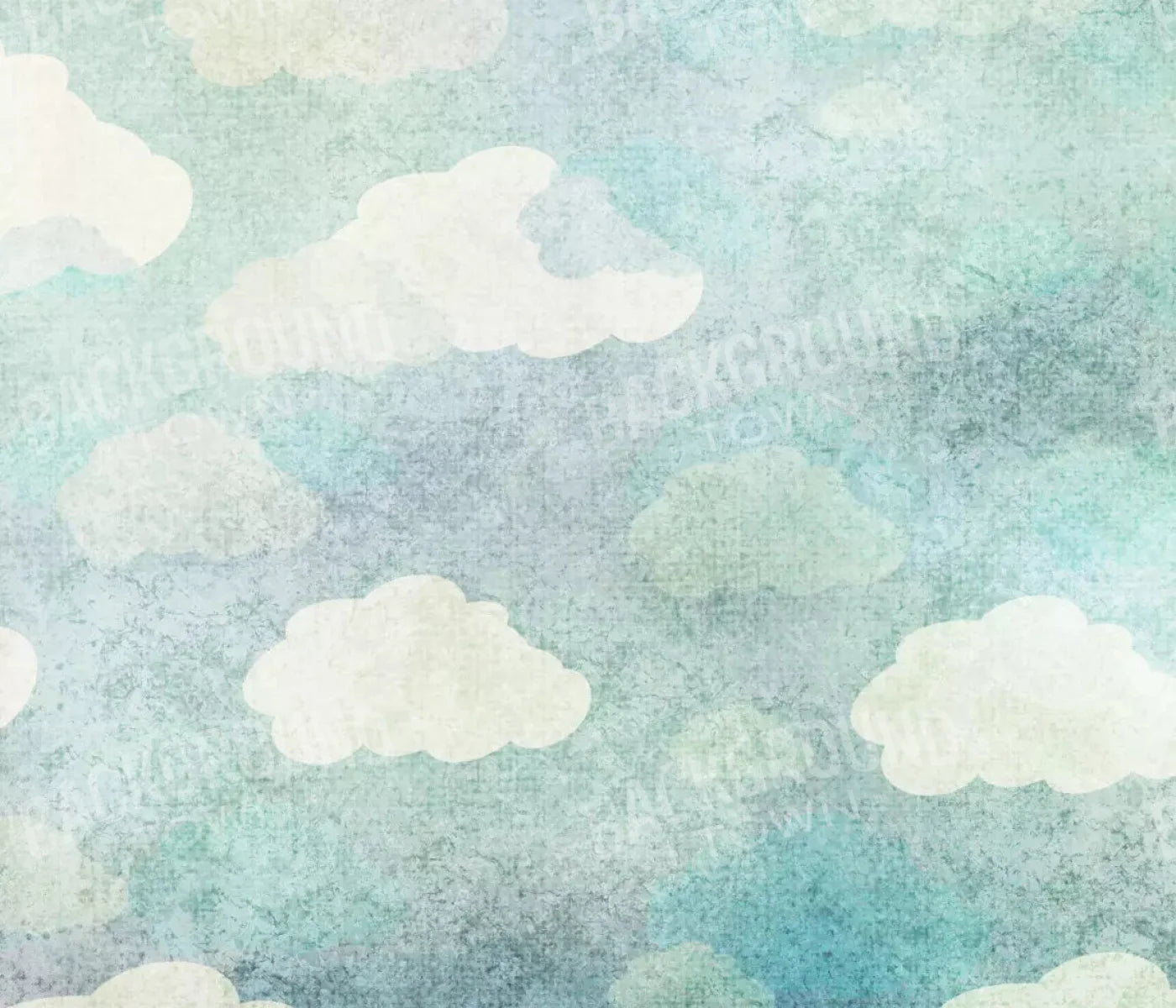 Cloudy Skies 12X10 Ultracloth ( 144 X 120 Inch ) Backdrop
