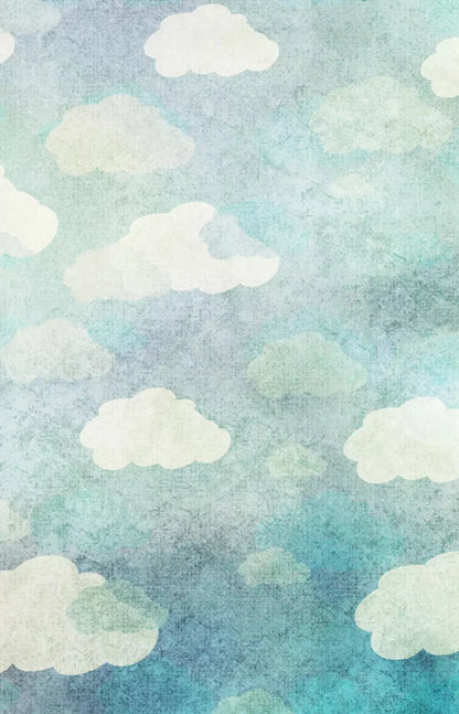 Cloudy Skies 8X12 Ultracloth ( 96 X 144 Inch ) Backdrop