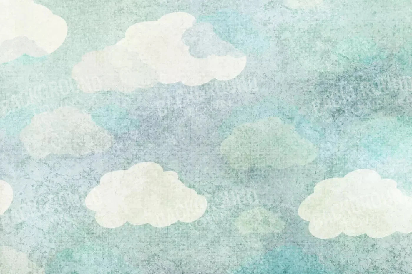 Cloudy Skies 8X5 Ultracloth ( 96 X 60 Inch ) Backdrop
