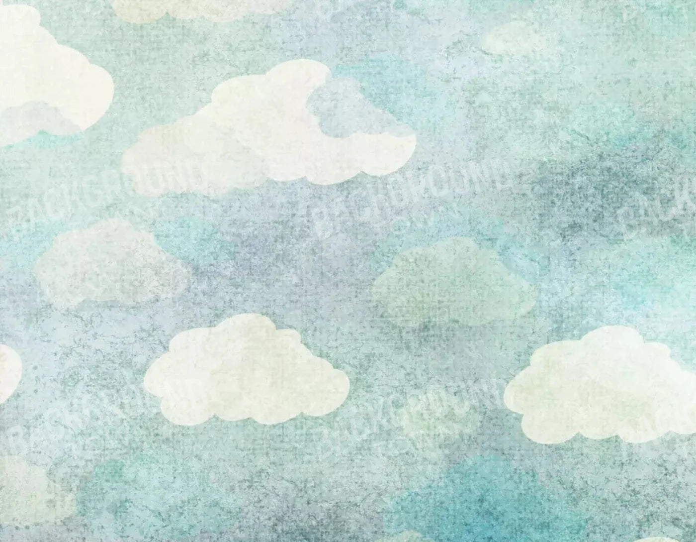Cloudy Skies 8X6 Fleece ( 96 X 72 Inch ) Backdrop