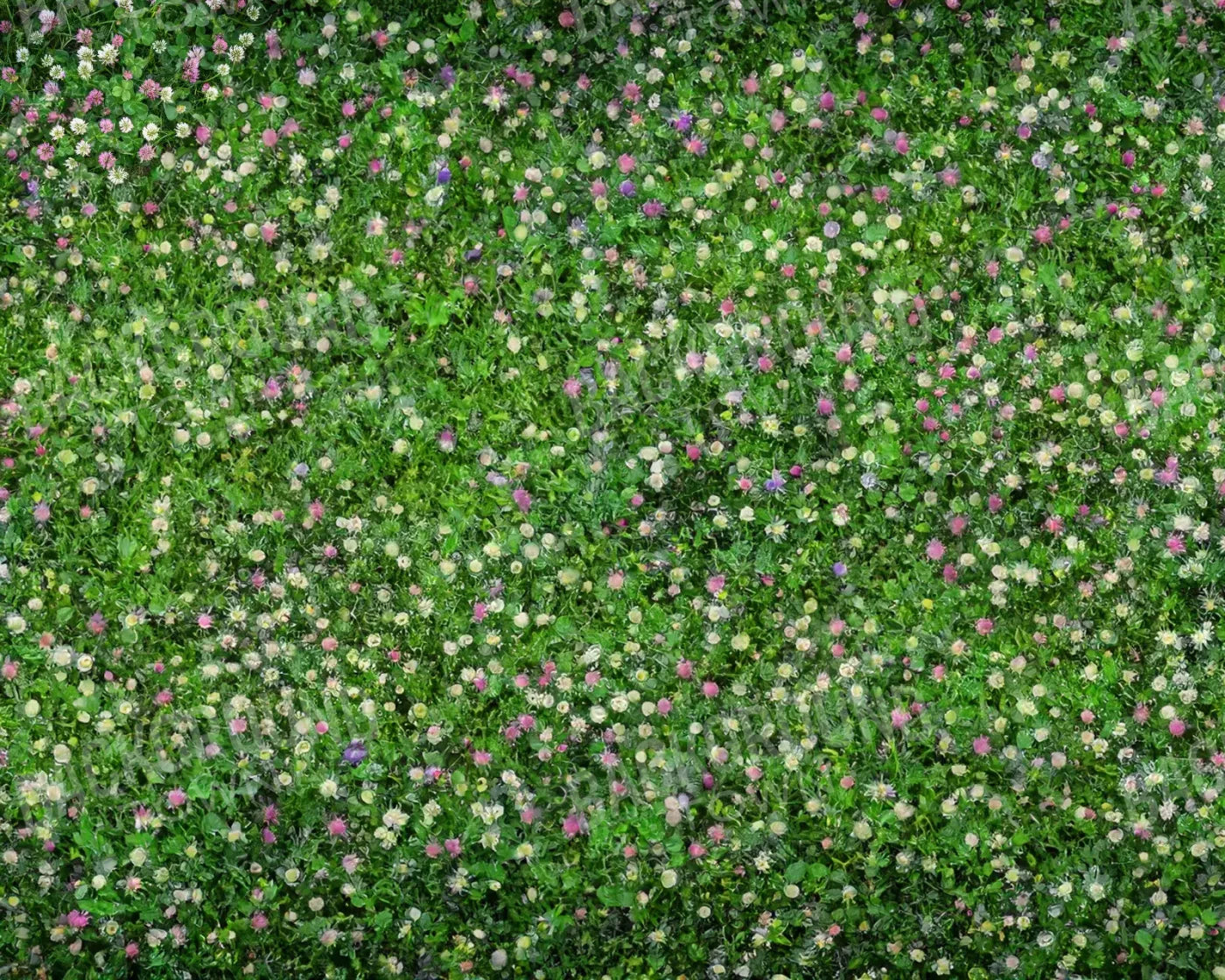 Clover Fields 10’X8’ Fleece (120 X 96 Inch) Backdrop