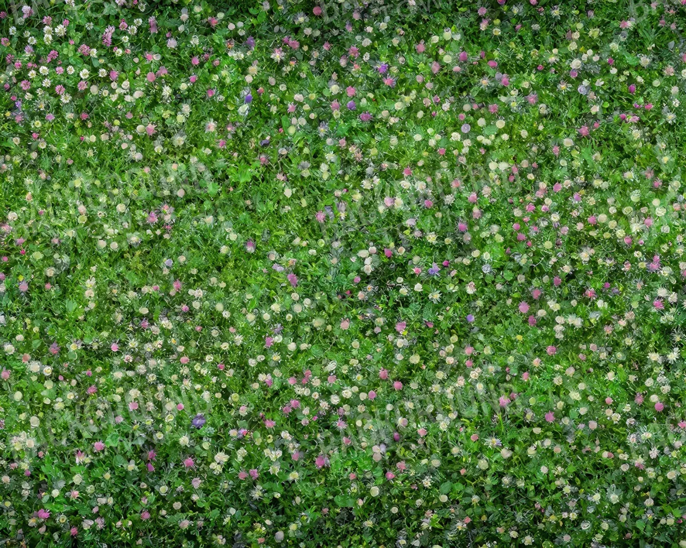 Clover Fields 5’x4’ RubberMat Floor (60 x 48 inch) Backdrop