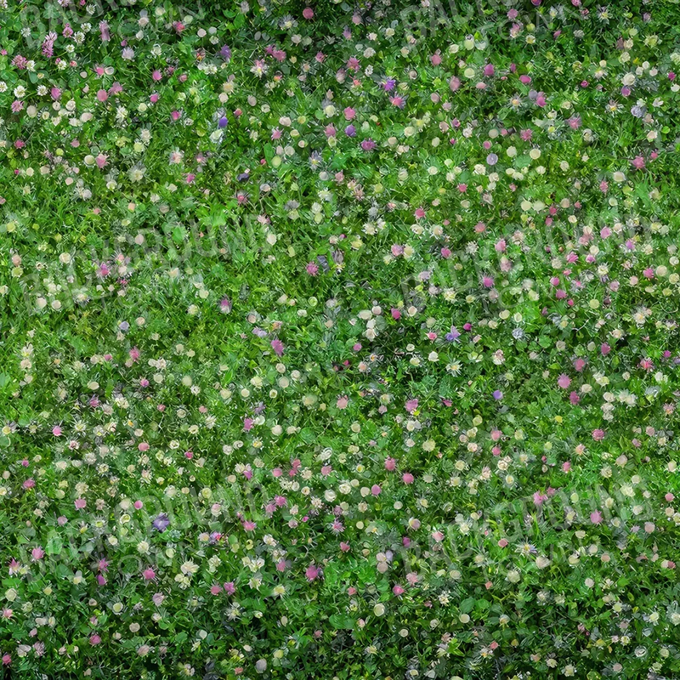 Clover Fields 5’x5’ RubberMat Floor (60 x 60 inch) Backdrop