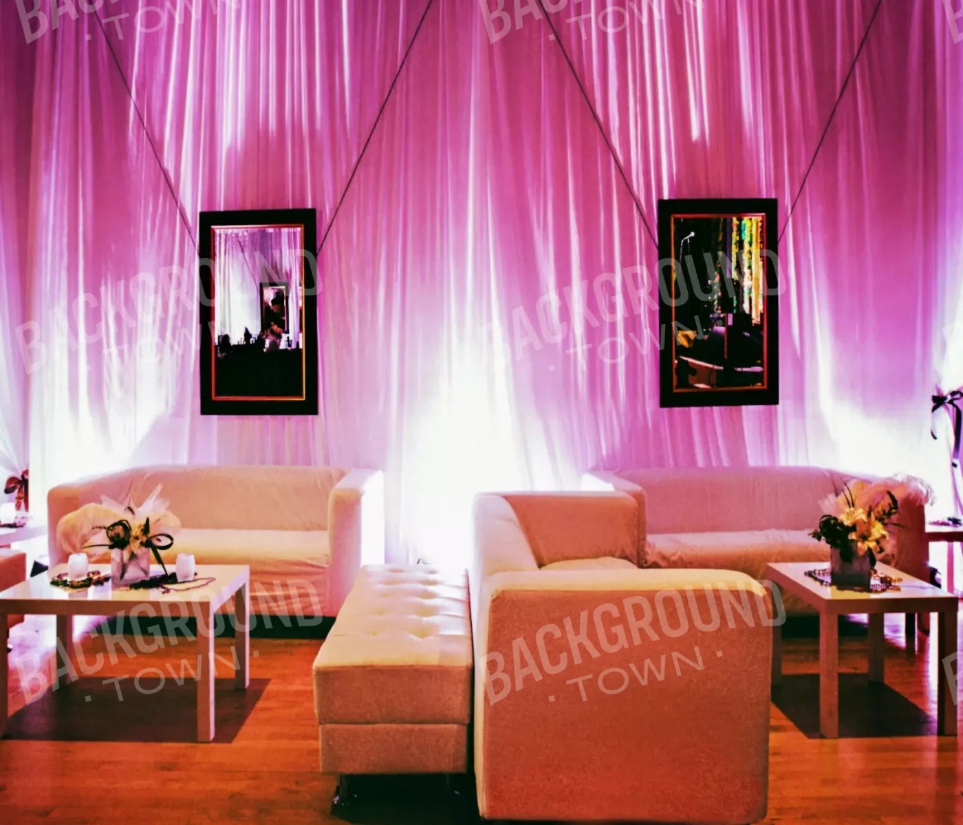 Club Lounge 12X10 Ultracloth ( 144 X 120 Inch ) Backdrop