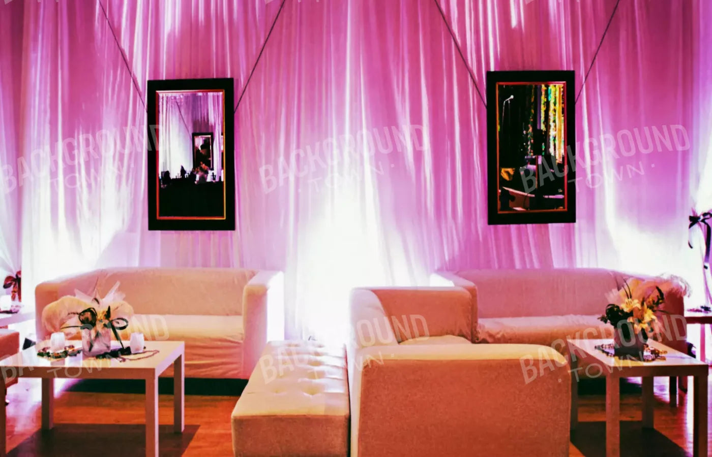 Club Lounge 12X8 Ultracloth ( 144 X 96 Inch ) Backdrop