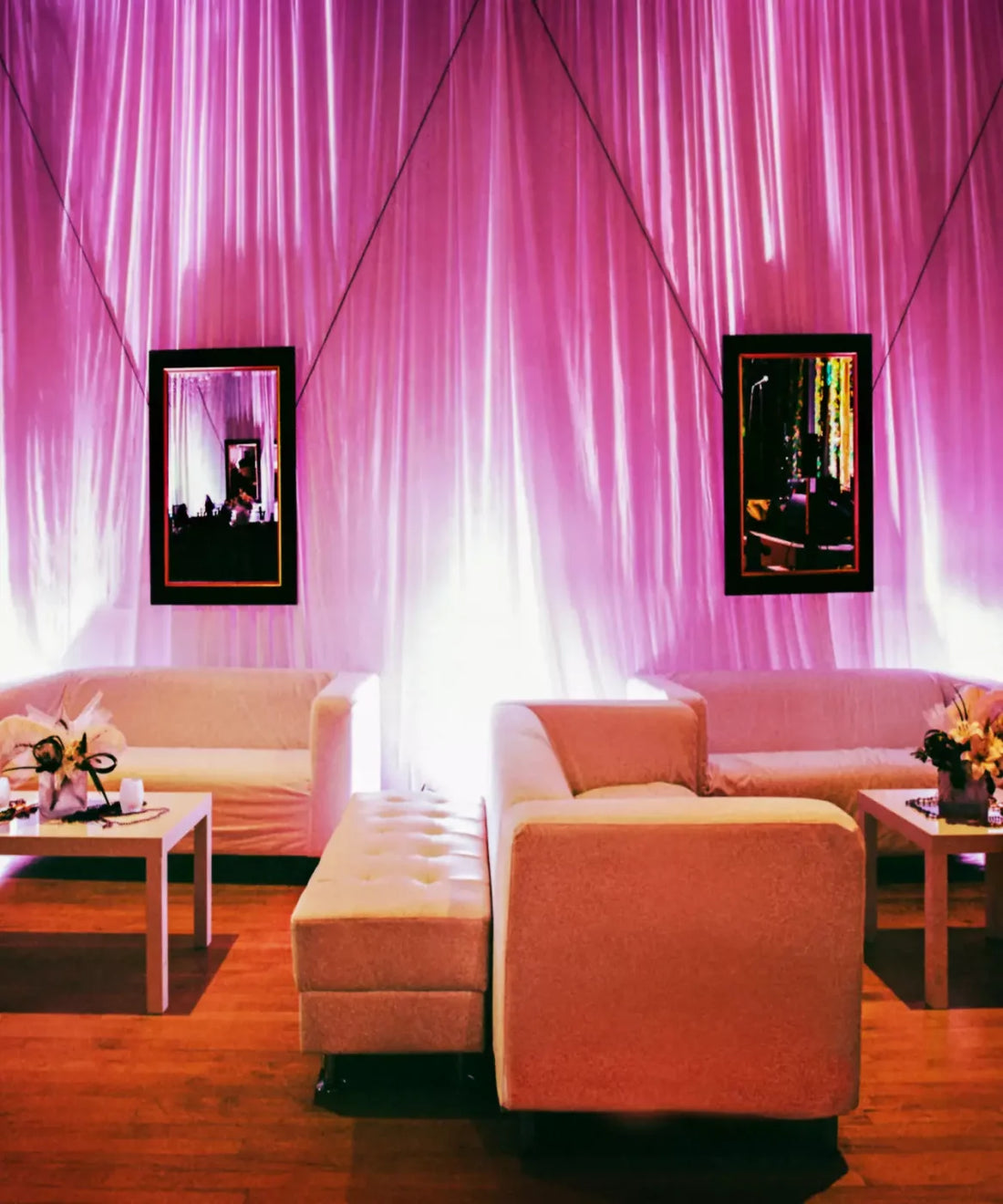 Pink Set Designs Backdrop for Photography