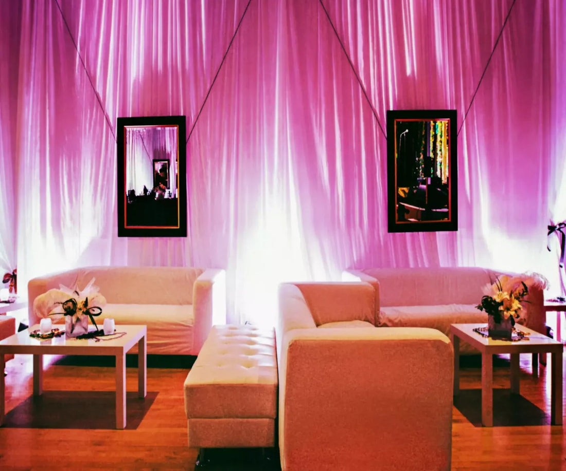 Club Lounge 5X42 Fleece ( 60 X 50 Inch ) Backdrop
