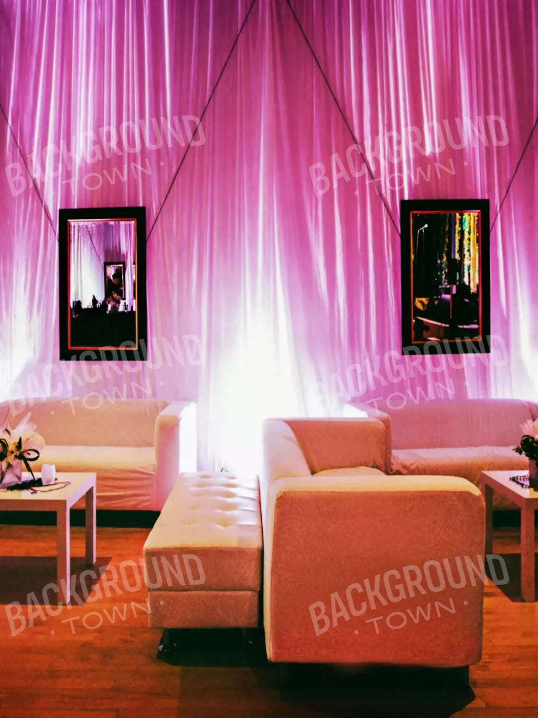 Club Lounge 5X68 Fleece ( 60 X 80 Inch ) Backdrop