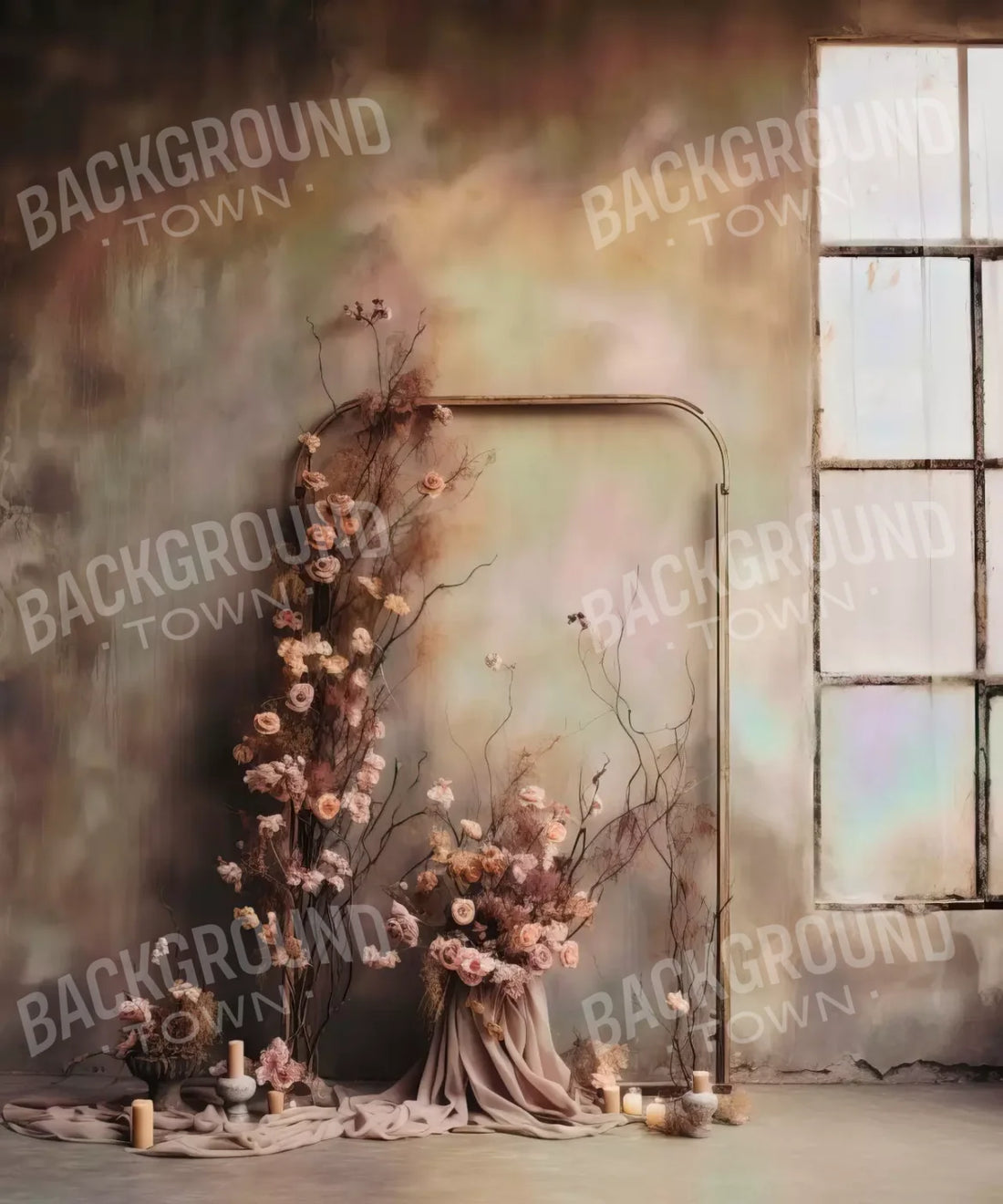 Beige Elegant Fine Art Backdrop for Photography