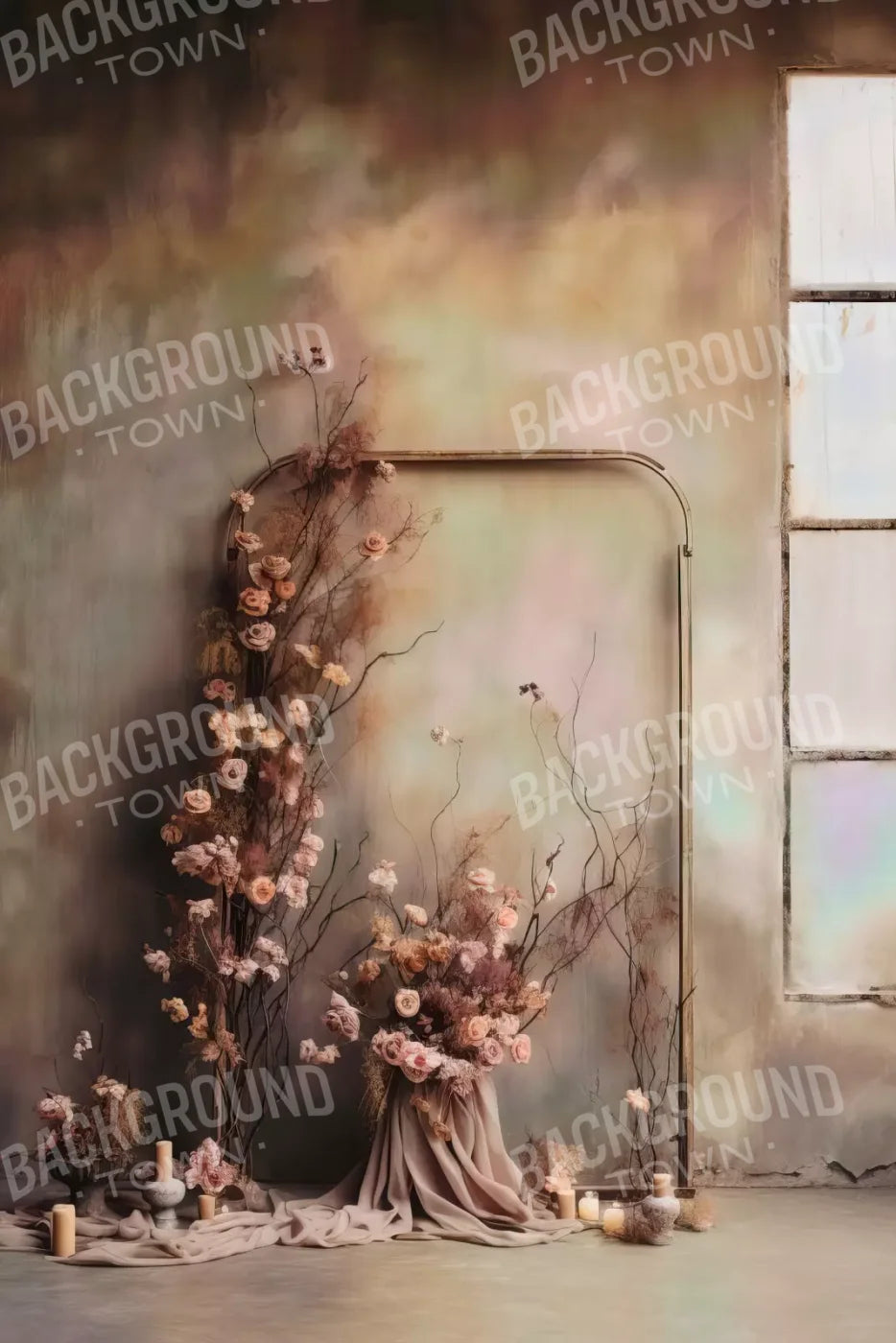 Coca Artistry Simplicity 5X8 Ultracloth ( 60 X 96 Inch ) Backdrop